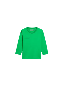 Kids' 365 Long Sleeve T-shirt—jade green