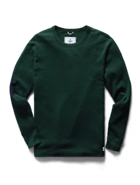 1X1 Slub Long Sleeve British Racing Green