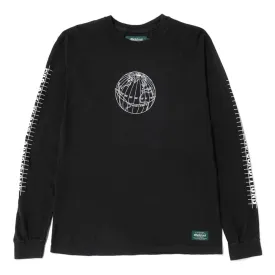 afield out Equator Long Sleeve T-shirt / Black