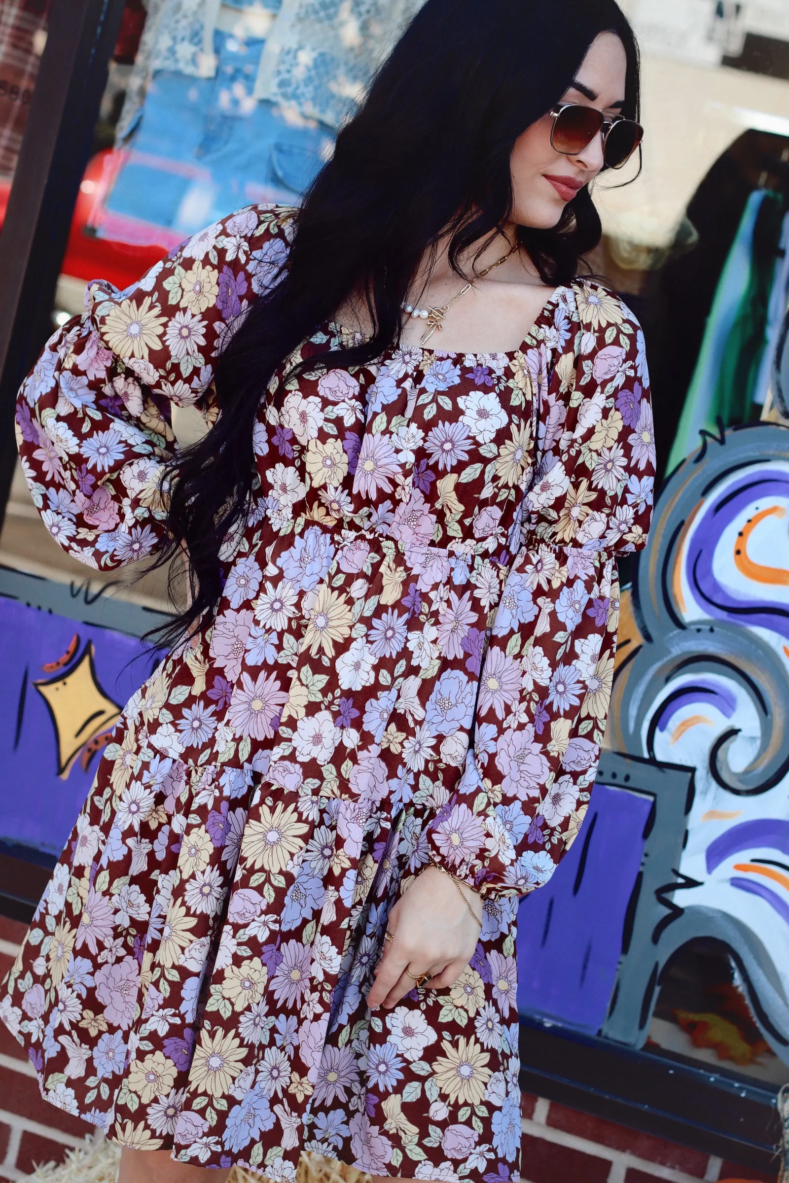 Amber Floral Dress