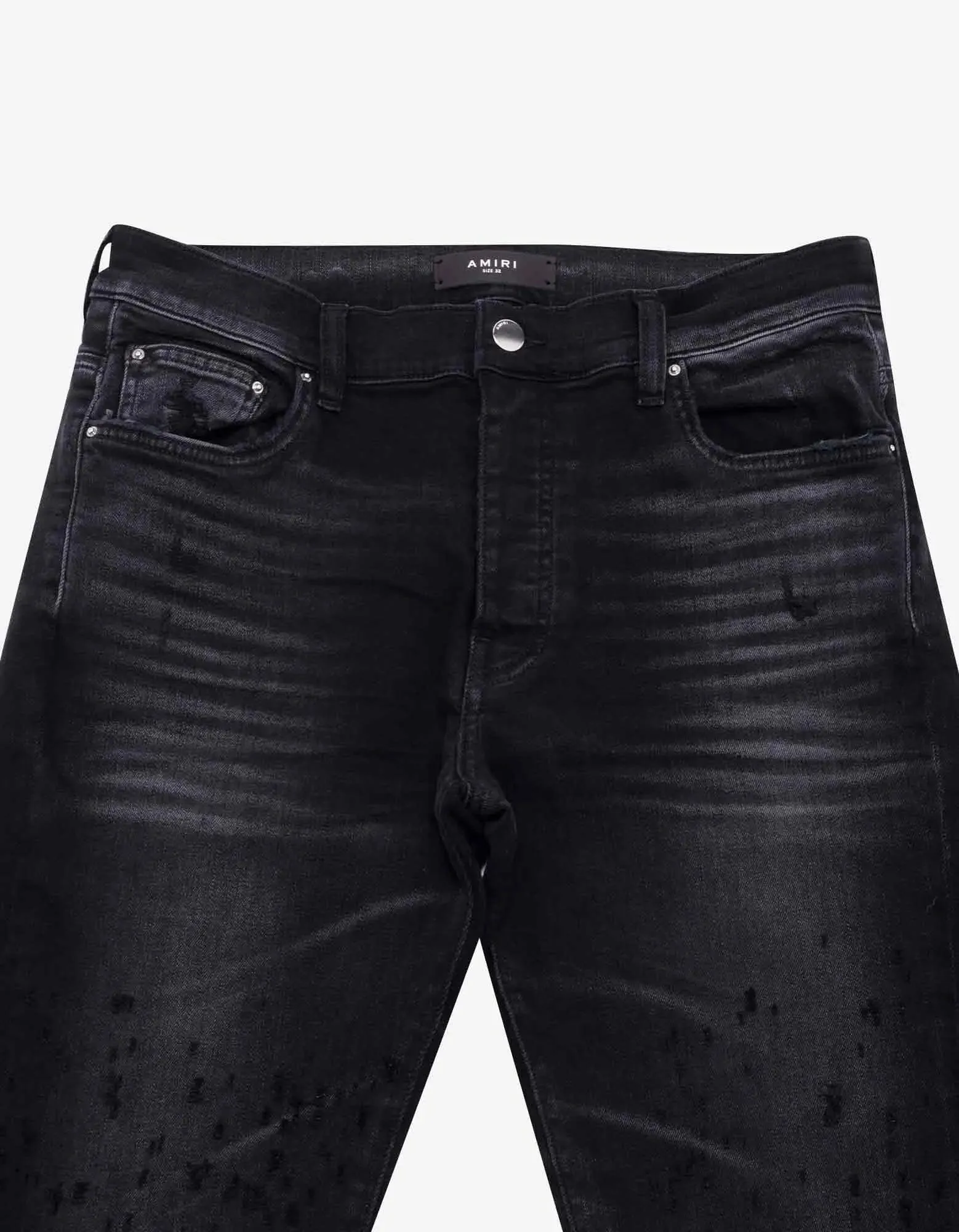 Amiri Black Shotgun Skinny Jeans