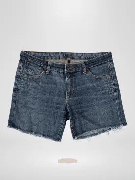 Armani Jeans AJ Indigo 006 Dark Wash Denim Shorts