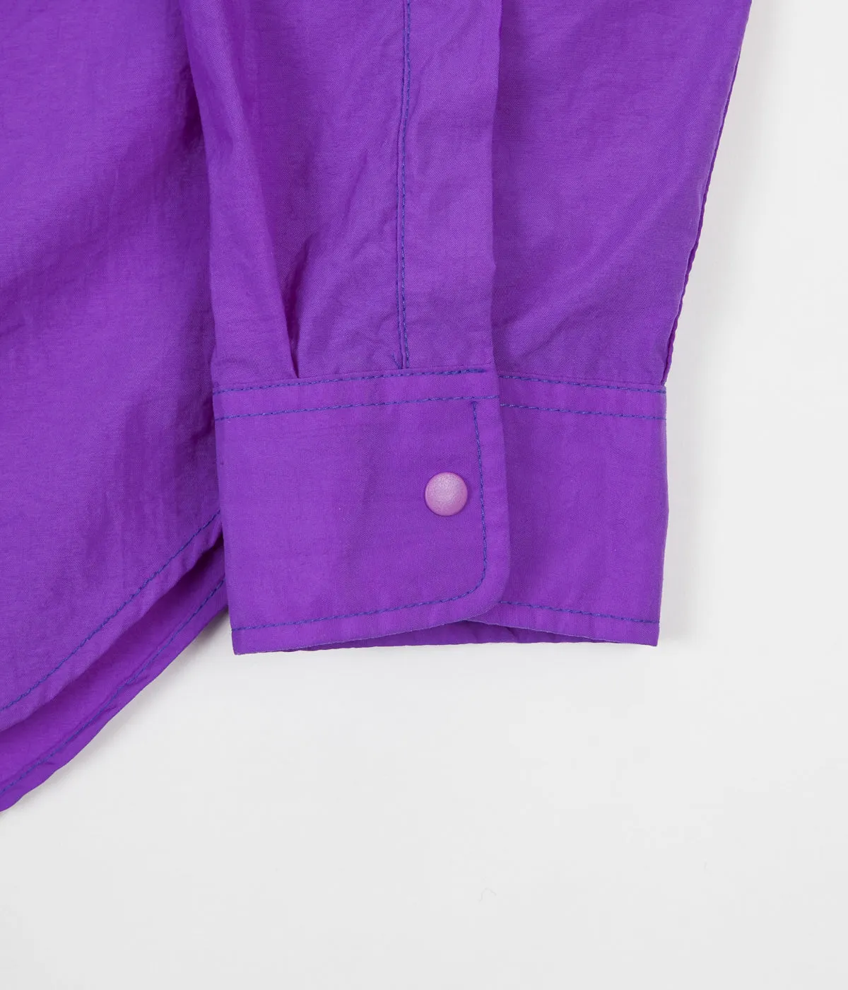 Battenwear Long Sleeve Camp Shirt - Purple