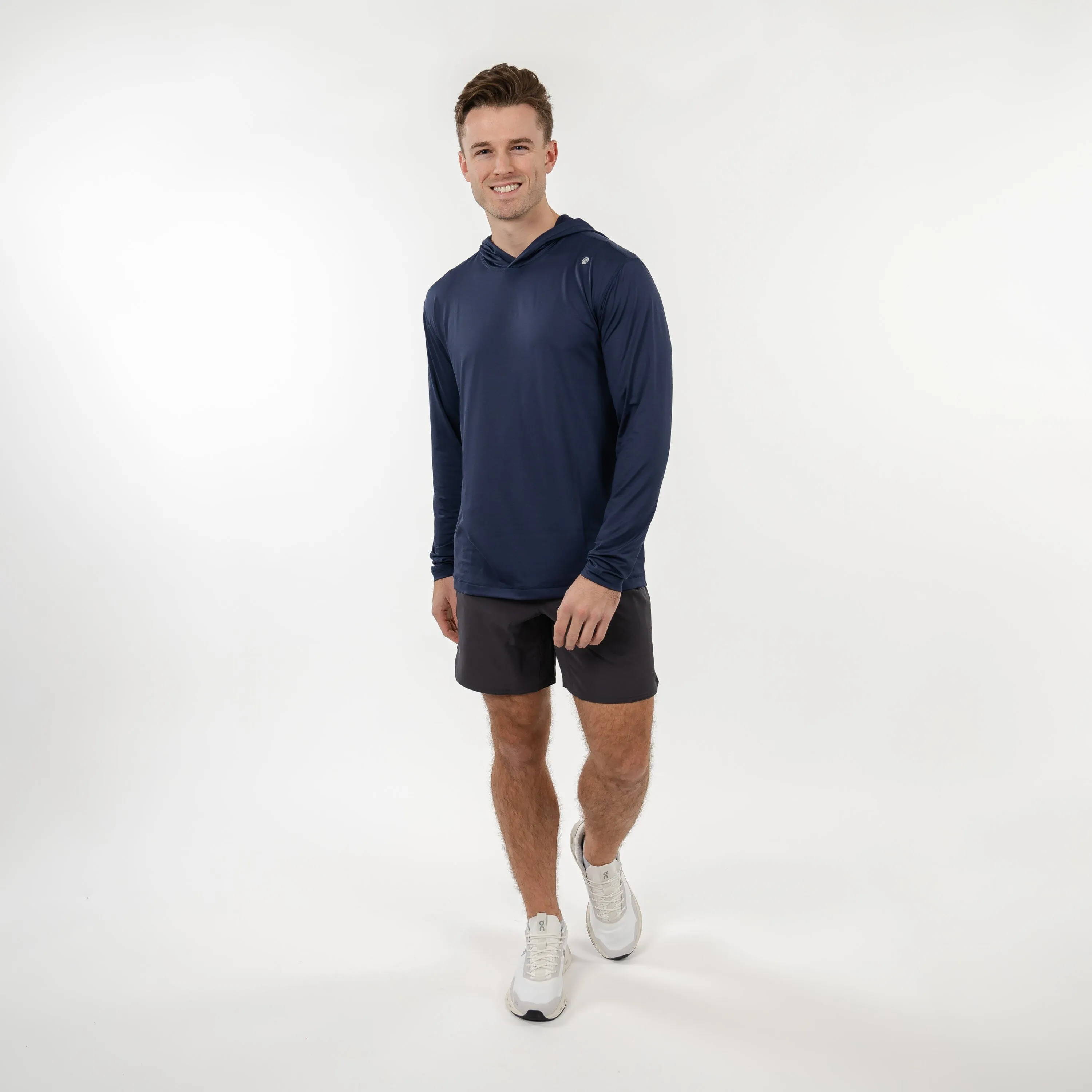 Blitz Tech Hoodie | Solid - Fleet Navy