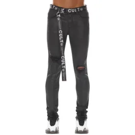 Cult “Black Coated” Skinny Jeans