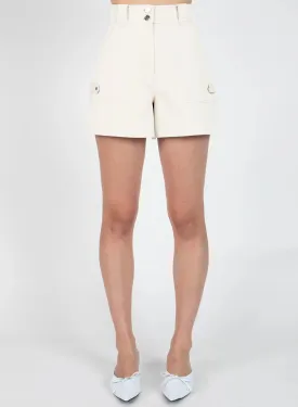 Derek Lam 10 Crosby - Franci Utility Shorts in Blanc