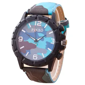 Feitong New Male Camouflage  Quartz Watch Men Military Hiking Wristwatches Boy Students Running Relojes hombres