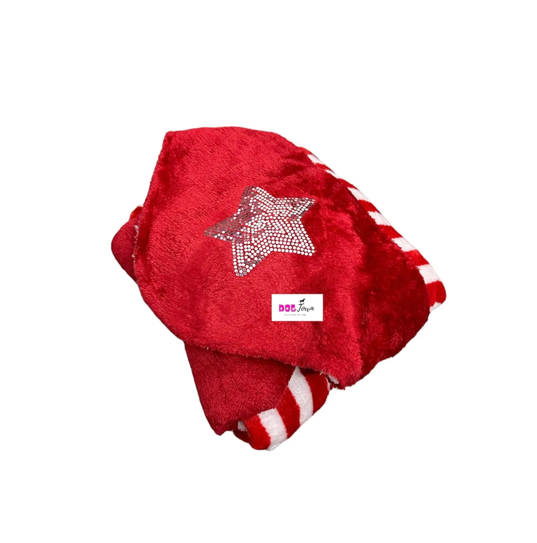 Flannel Stretchable and Soft Material Hoodies for Small, Large Dogs | Red |