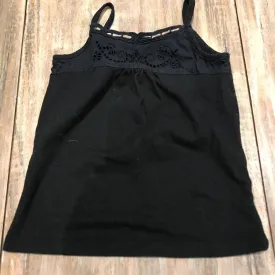 Gap black cotton tank top 3T