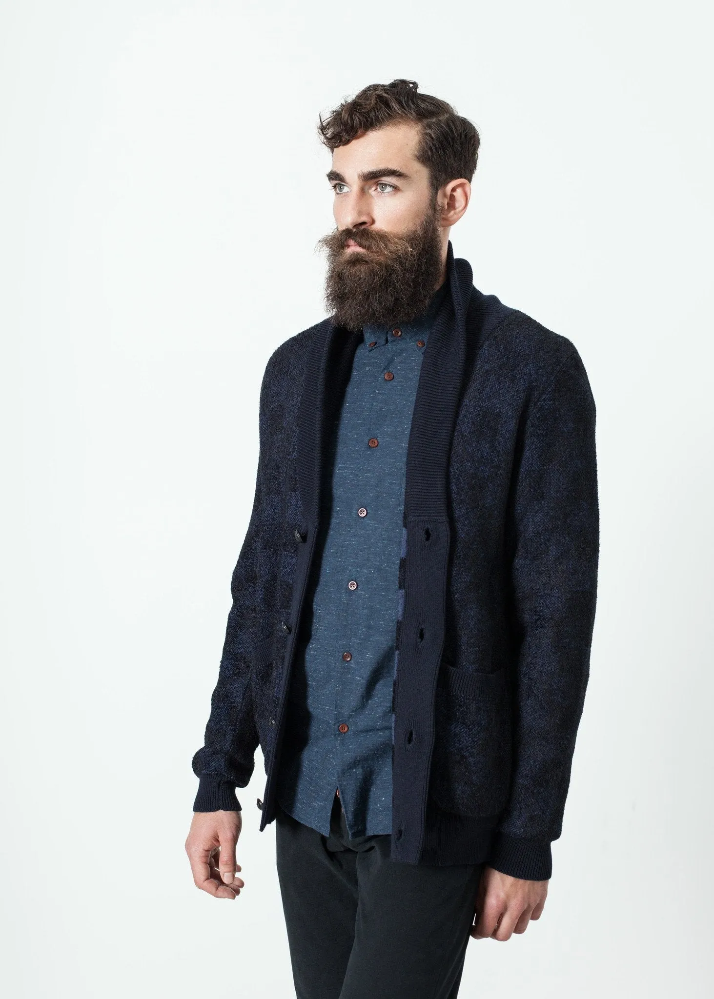 Giacca Madras Cardigan