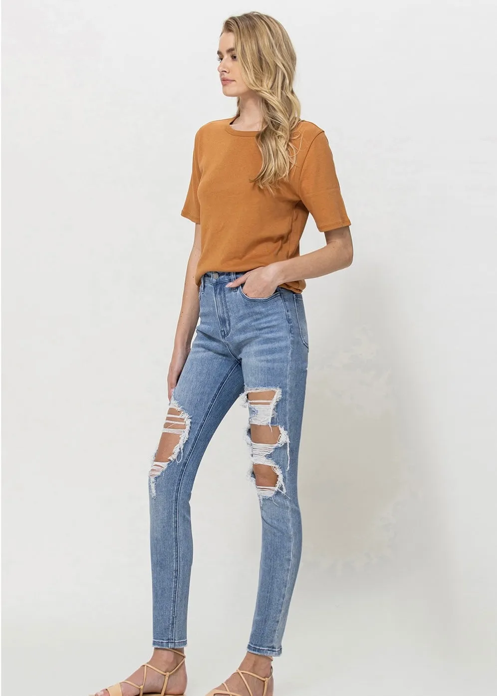 Haylie High Rise Denim Jeans