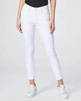 Hoxton High-rise Crop Skinny Jeans - White