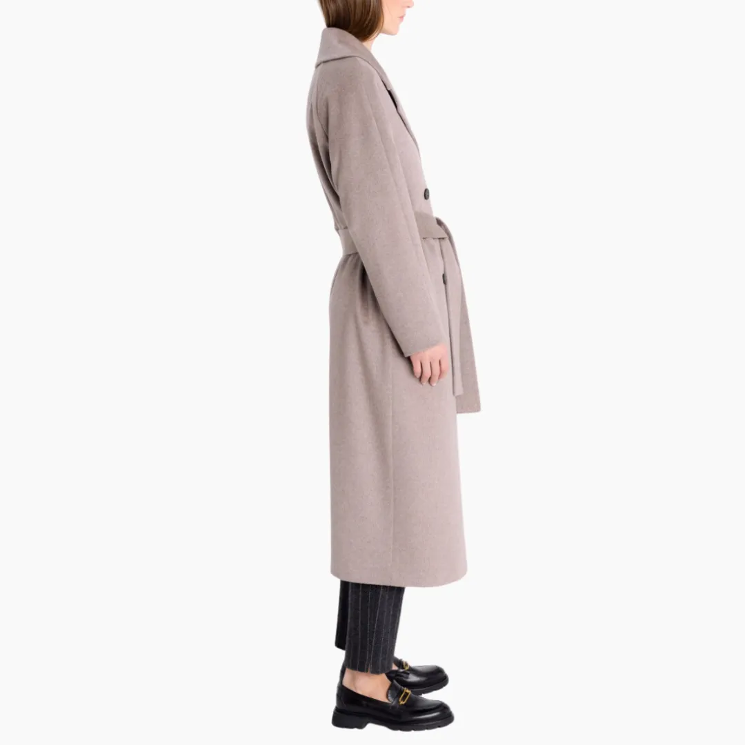 InAvati Belted Coat - Taupe