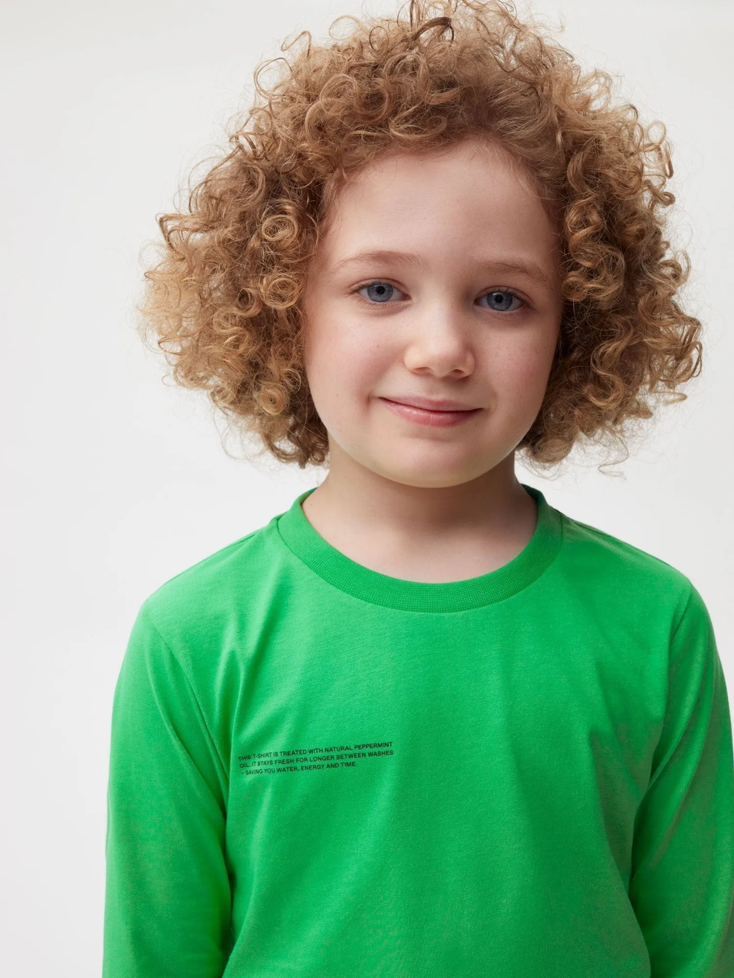 Kids' 365 Long Sleeve T-shirt—jade green