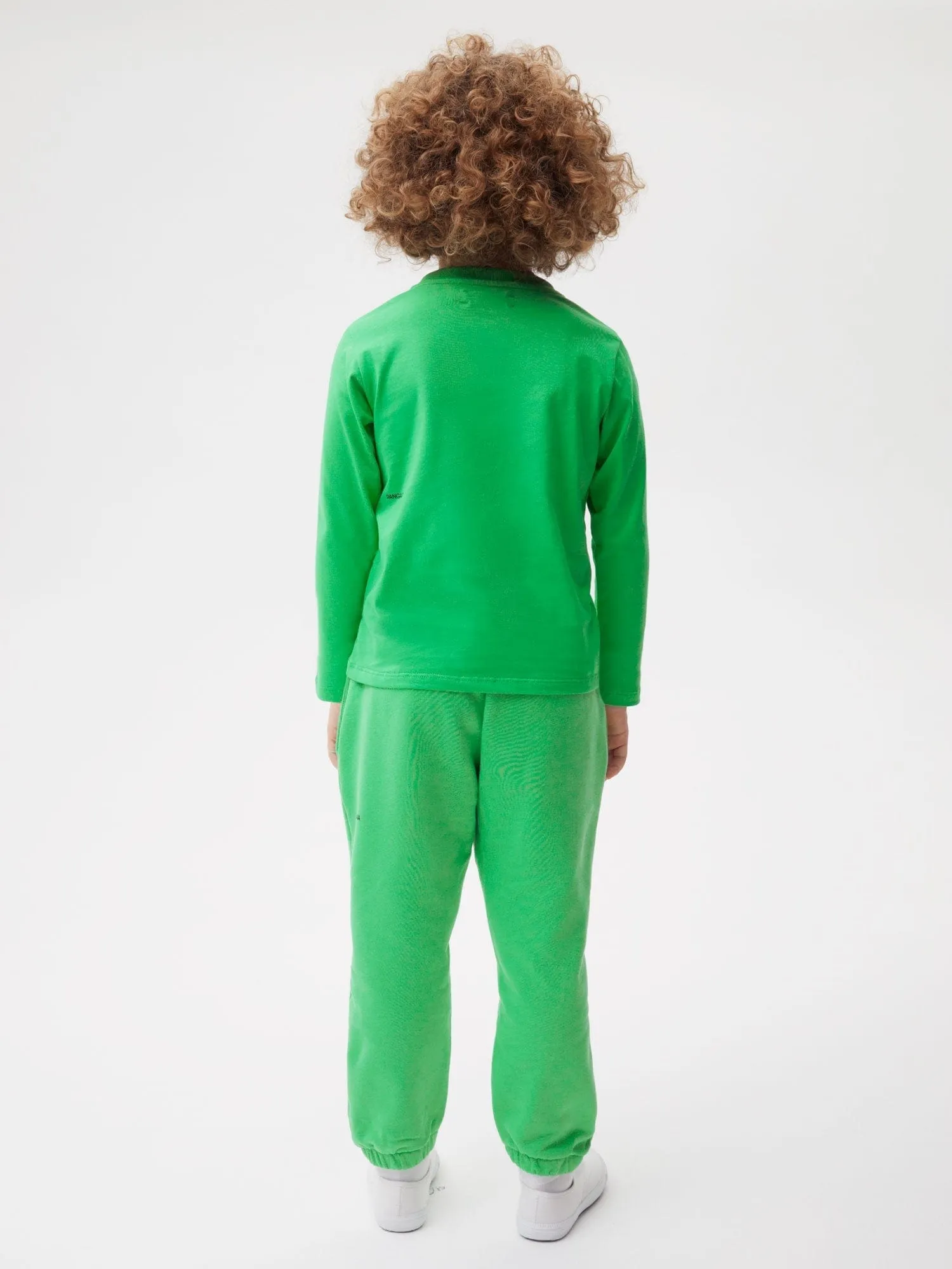 Kids' 365 Long Sleeve T-shirt—jade green