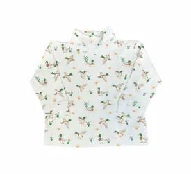 Mallard Print Turtleneck