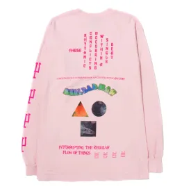 Real Bad Man Conflict Long Sleeve T-shirt / Pink