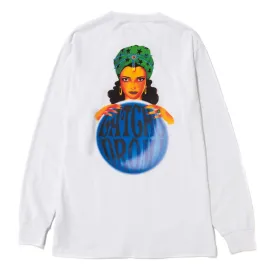 Reception S.C. Chez Za Long Sleeve T-shirt / White