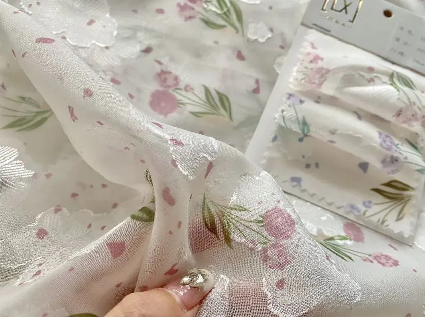 [Rose Candy] Cherry Blossom Floral Dress