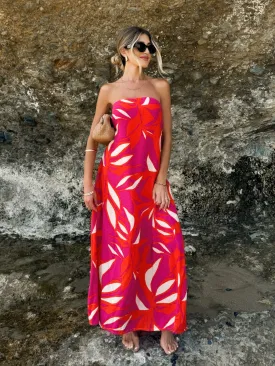 Sao Paulo Floral Maxi Dress - Final Sale