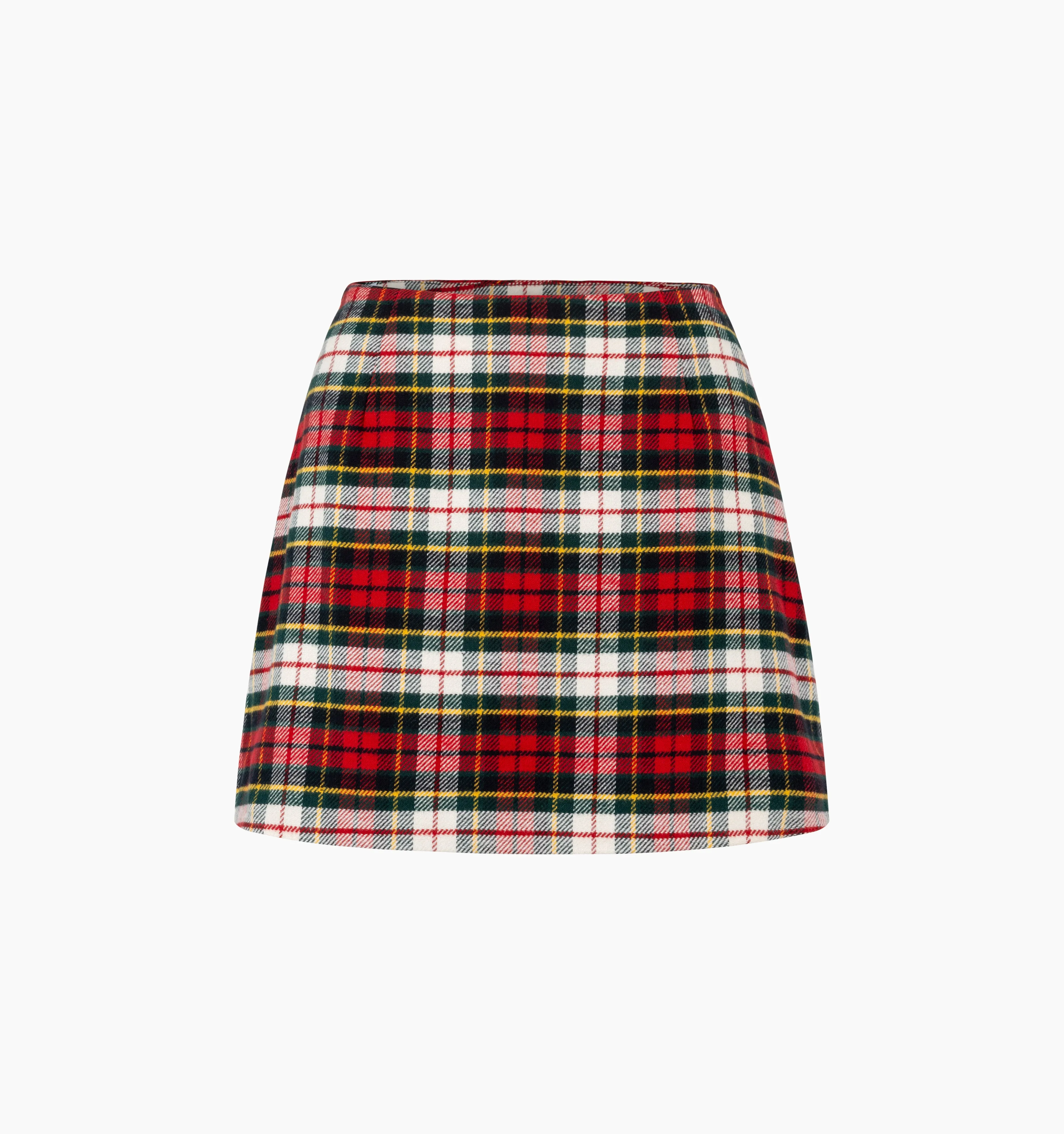 The Hallie Skirt - Multi Tartan