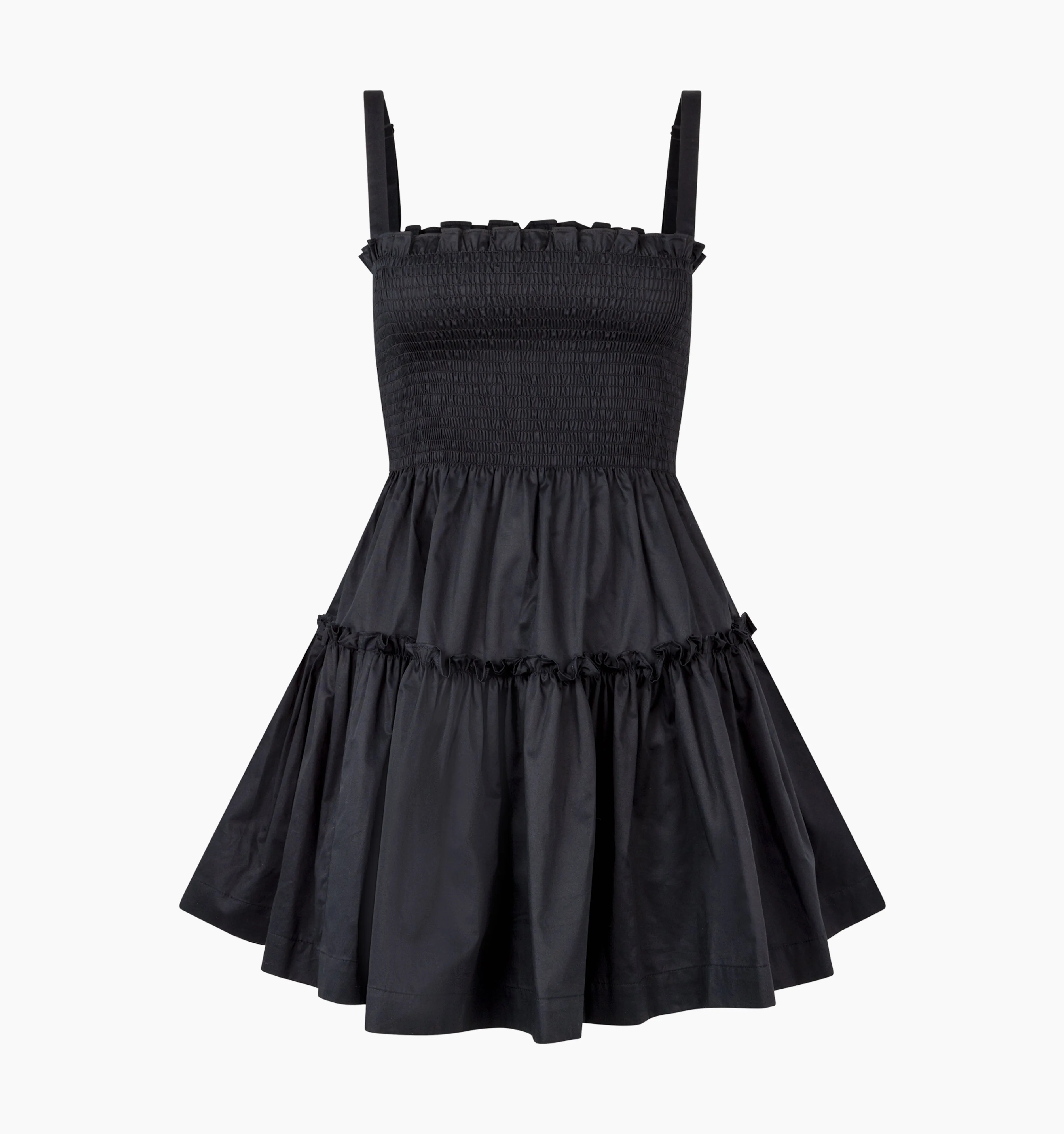 The Seraphina Mini Nap Dress - Black