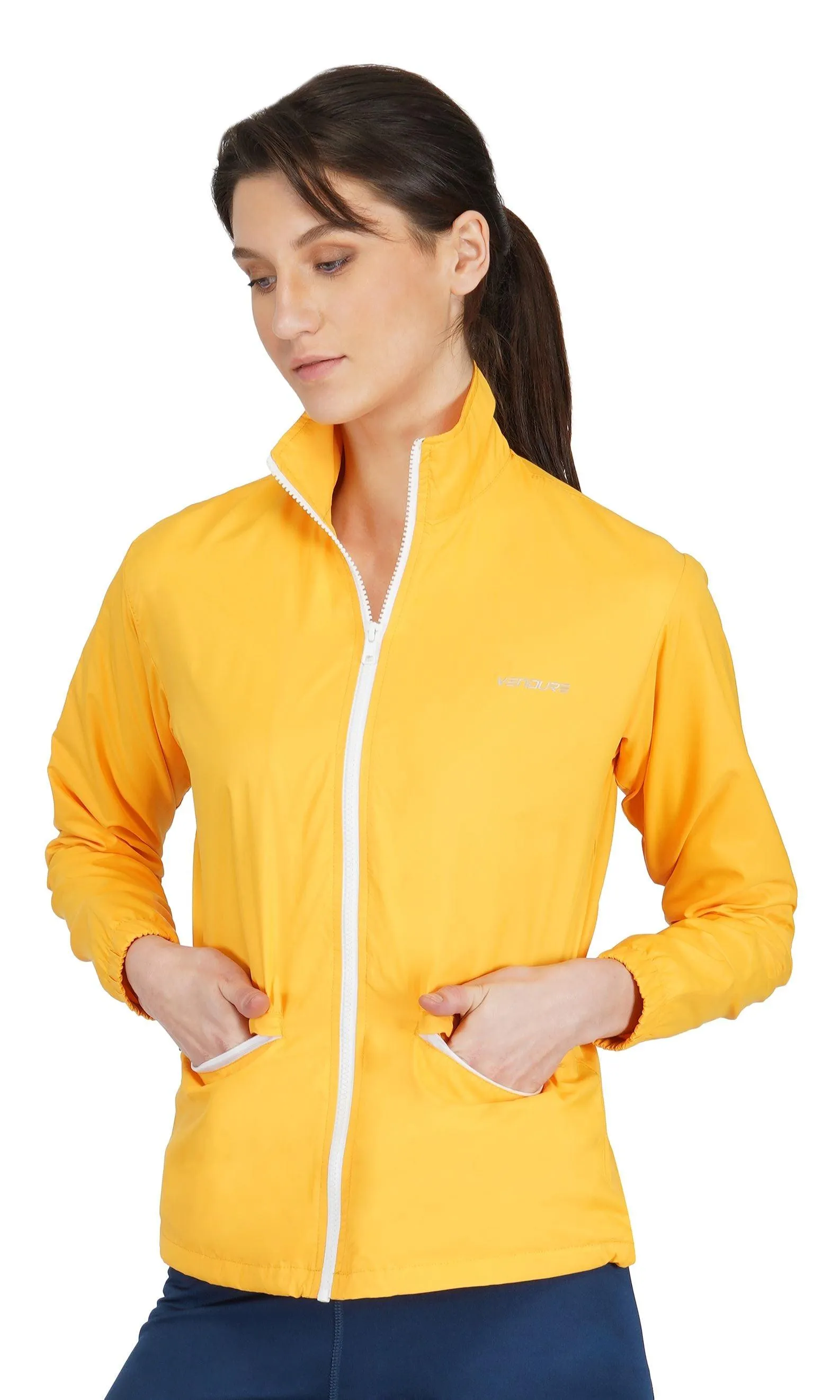 Vendure Sports Solid Sporty Jacket | Women | KIBI Sports