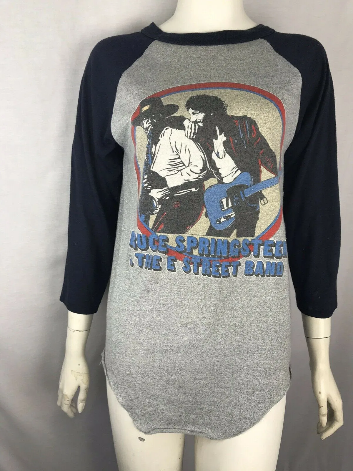 Vintage 80s 1981 Bruce Springsteen E Street Band Concert Tour Rock T Shirt Tee S