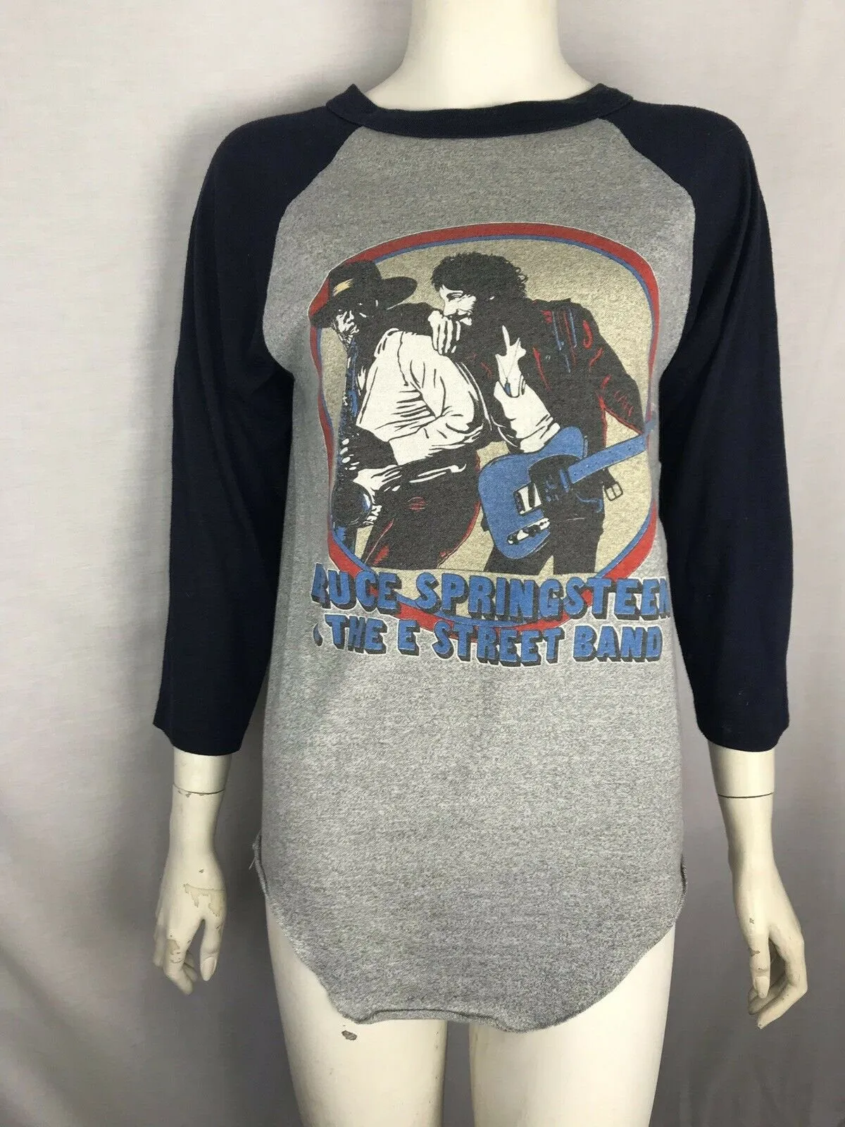 Vintage 80s 1981 Bruce Springsteen E Street Band Concert Tour Rock T Shirt Tee S