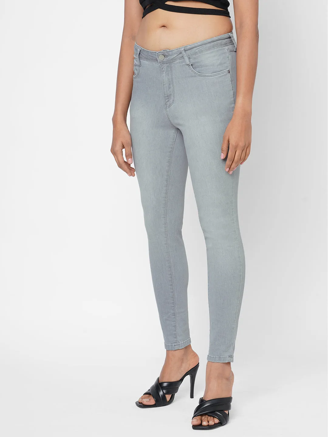 Women High-Rise Skinny Fit Jeans